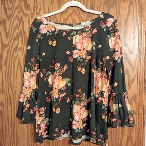 Nine Britton Bell Sleeve Top | Stitch Fix